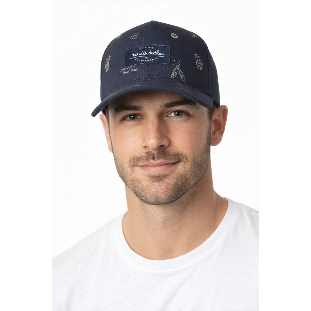 Travis Matthews Life of the Party Baseball Cap Navy OS